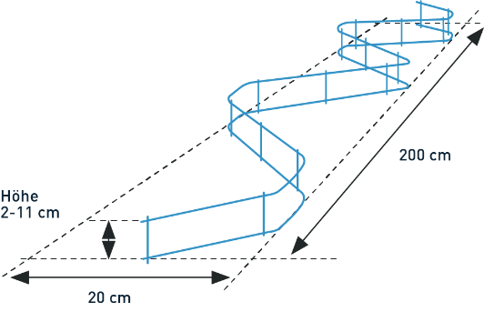 Ocelový distanční had - UTH MIRRA