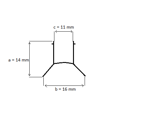 Odkapnice 12 mm